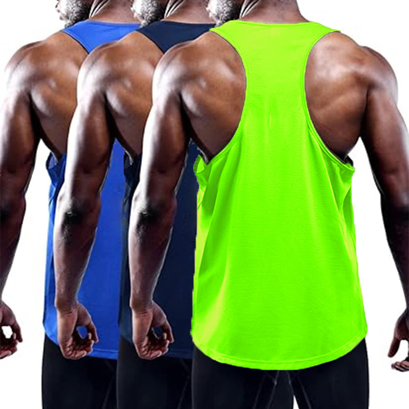 Crossfit Vest - Майка для бега, мужская летняя спортивная