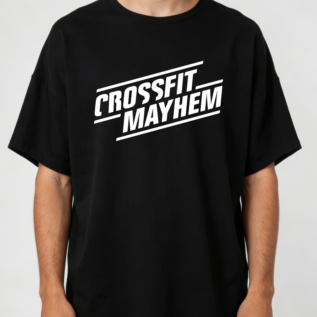 Мужская футболка с принтом Cro – обзор и цена Crossfit Mayhem