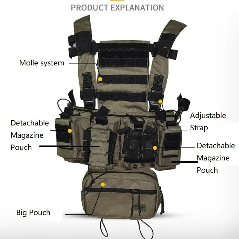 D3CR нагрудный жилет Multicam, – обзор и цена Gear For Crossfit