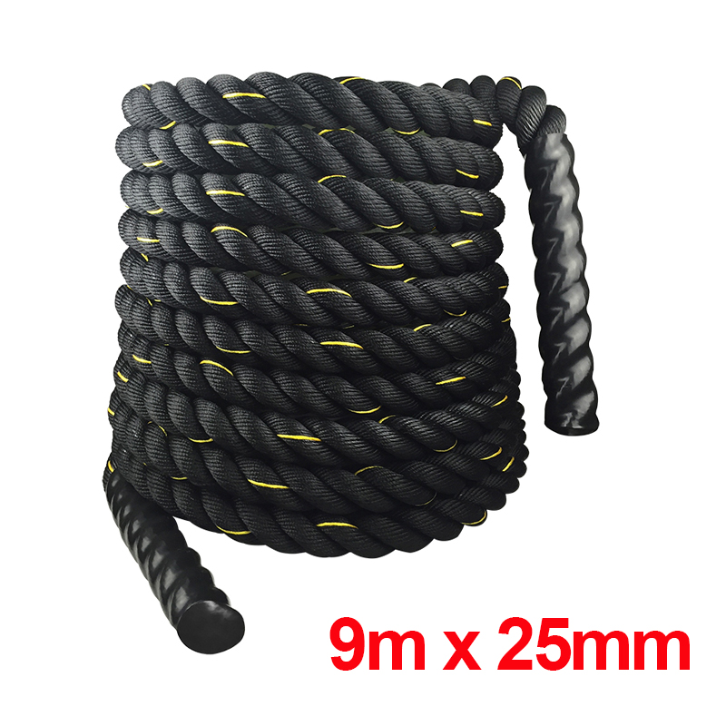 Фитнес-канаты длиной 9 м/12 м/ – обзор и цена Crossfit No Equipment