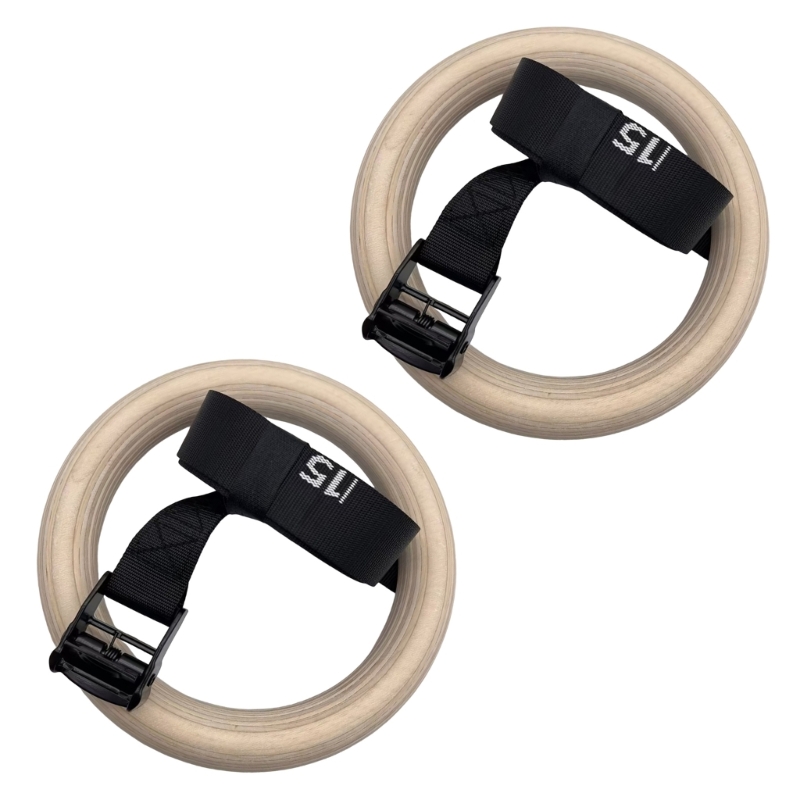 Q84C Регулируемые деревянные г – обзор и цена Gymnastic Ring Wood