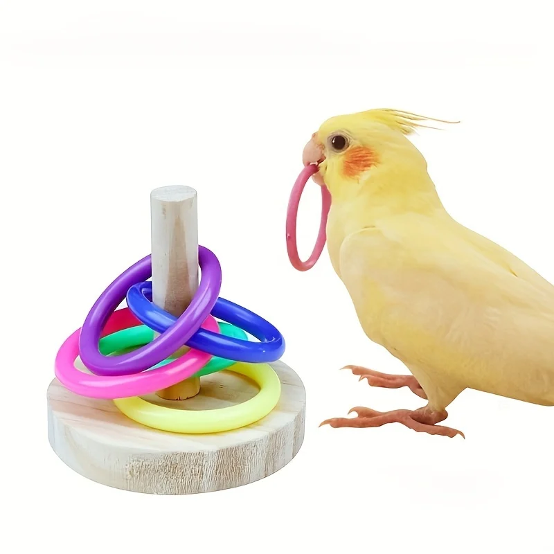 Деревянная интерактивная игруш – обзор и цена Gymnastic Ring Wood