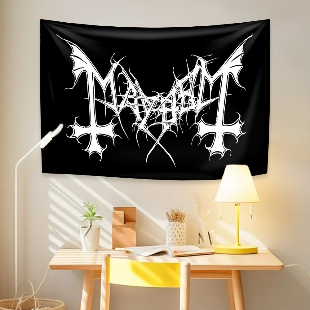 Mayhem Death Rock Band гобелен – обзор и цена Crossfit Mayhem